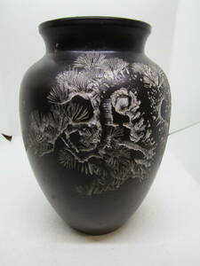 萬古壺　花瓶（Ｌ824）