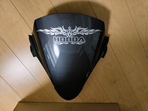 HONDA PCX ウインドシールド バイザー カーボン調 ステッカー付き