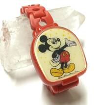 【レトロ希少品、電池交換済み】セイコー SEIKO ALBA ディズニー ミッキーマウス デジタル腕時計_画像1