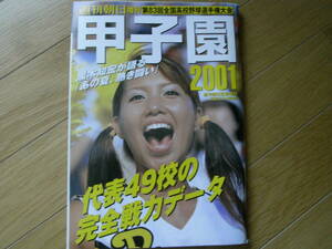 週刊朝日増刊 甲子園2001 第83回全国高校野球選手権大会