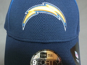 USA購入 【NEWERA】【9FORTY】 NFLアメフト ロサンゼルス チャージャーズ【Los Angeles Chargers】 TEAM ロゴ刺繍入りキャップ