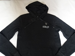 USA покупка Harley [HURLEY]. наматывать Logo задний принт ввод термический материалы тонкий тянуть over Parker US S размер черный серый 