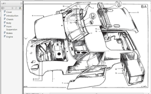 ロータス ヨーロッパ S2 TYPE54 65　ファクトリー　パーツリスト