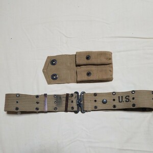  the US armed forces piste ru belt khaki color magazine case attaching magazine pouch 