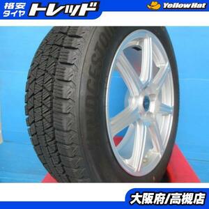 ブリヂストン 225/60R18 ブリザック DM-V3 2020年製 中古 18インチ 中古 アルミ ホイール 4本 高槻