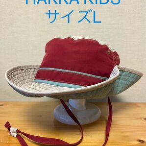 HAKKA KIDS ハッカキッズ テンガロンハット サイズL (頭囲54cm) シェード収納可 紐つき