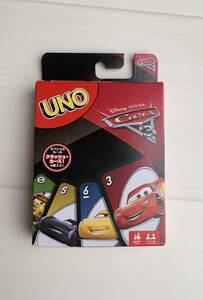 新品 ディズニー ピクサー カーズ 3 クロスロード UNO ウノ カードゲーム Disney PIXAR マックィーン ラミレス ストーム カードゲーム