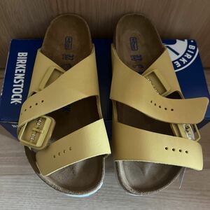  new goods Birkenstock have zonan back leather sandals 37 24cm