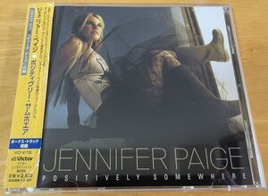 ◎JENNIFER PAIGE / Positively Somewhere ※ 国内盤 SAMPLE CD【 VICTOR VICP-61730 】2002/04/10発売