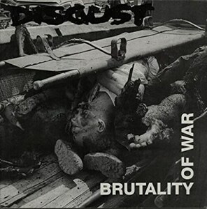 ＊中古CD DISGUST/BRUTALITY OF WAR 1993年作品1st U.K HARDCORE PUNK EXTREME NOISE TERROR RAW NOISE CHAOS U.K DISORDER AMEBIX