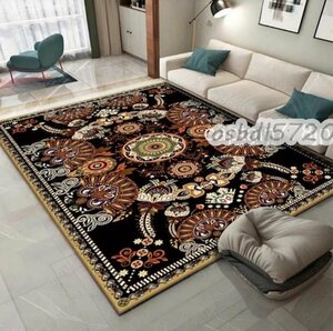 ◆芸術品◆玄関マット ベルギー風絨毯 室内 高級 ペルシャ絨毯 柄 感ある雰囲気 い 140*200cm