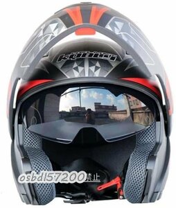 高品質★Bluetooth付 ブルートゥース付きバイクヘルメット フルフェイス XLサイズ システム