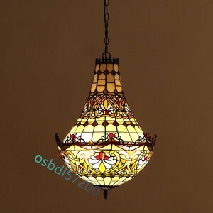 super-beauty goods * holiday house stain do lamp stained glass hanging lowering lighting pendant light Tiffany ornament * handicraft * bed room for through . for lamp 