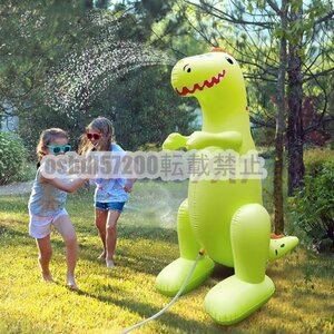  popular * fountain dinosaur pool summer vacation playing in water home use Kids child heat countermeasure compact home garden Splash pool play mat shower vinyl pool 