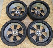 【希少！】M-TECHNO M.T.S MJ20 20インチ 8.5J ＋38 PCD139.7 6穴 NITTO NT555 225/35 20 ハイエース HIACE_画像6