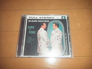 ウィルバーン・ブラザーズ「Side By Side/The Wilburn Brothers」2in1/カントリー名盤/入手困難/即決