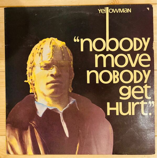 Yellowman Nobody Move Nobody Get Hurt LP レゲエ Reggae 