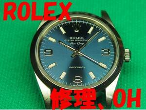 23, Rolex Air King blue model .OH, repair maintenance will do!( copy, modified goods un- possible ) light burnishing finishing, waterproof T attaching .Y19780~