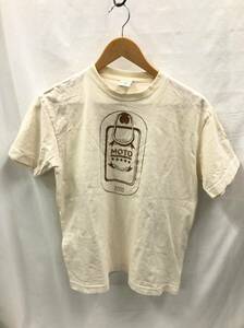 佐野元春 Beneficial T’ｓ Tシャツ 半袖 キッズ M アイボリー レディースでも 23051802