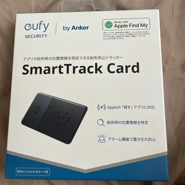 Anker Eufy (ユーフィ) Security SmartTrack Card (紛失防止トラッカー) 紛失防止タグ/探し物
