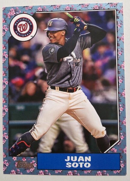 topps Japan edition 2022 JUAN SOTO フアン・ソト cheriy tree 桜パラレル