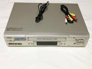 三洋電機　SANYO VHSビデオデッキ　VZ-S503　コード　取扱説明書　リモコン 付　中古