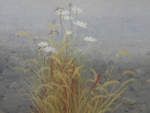 Art hand Auction Takaaki Matsumoto, [Autumn is coming], New high-quality frame included, Japanese painting from a rare art book, in good condition, Free shipping Landscape painting, Painting, Oil painting, Nature, Landscape painting