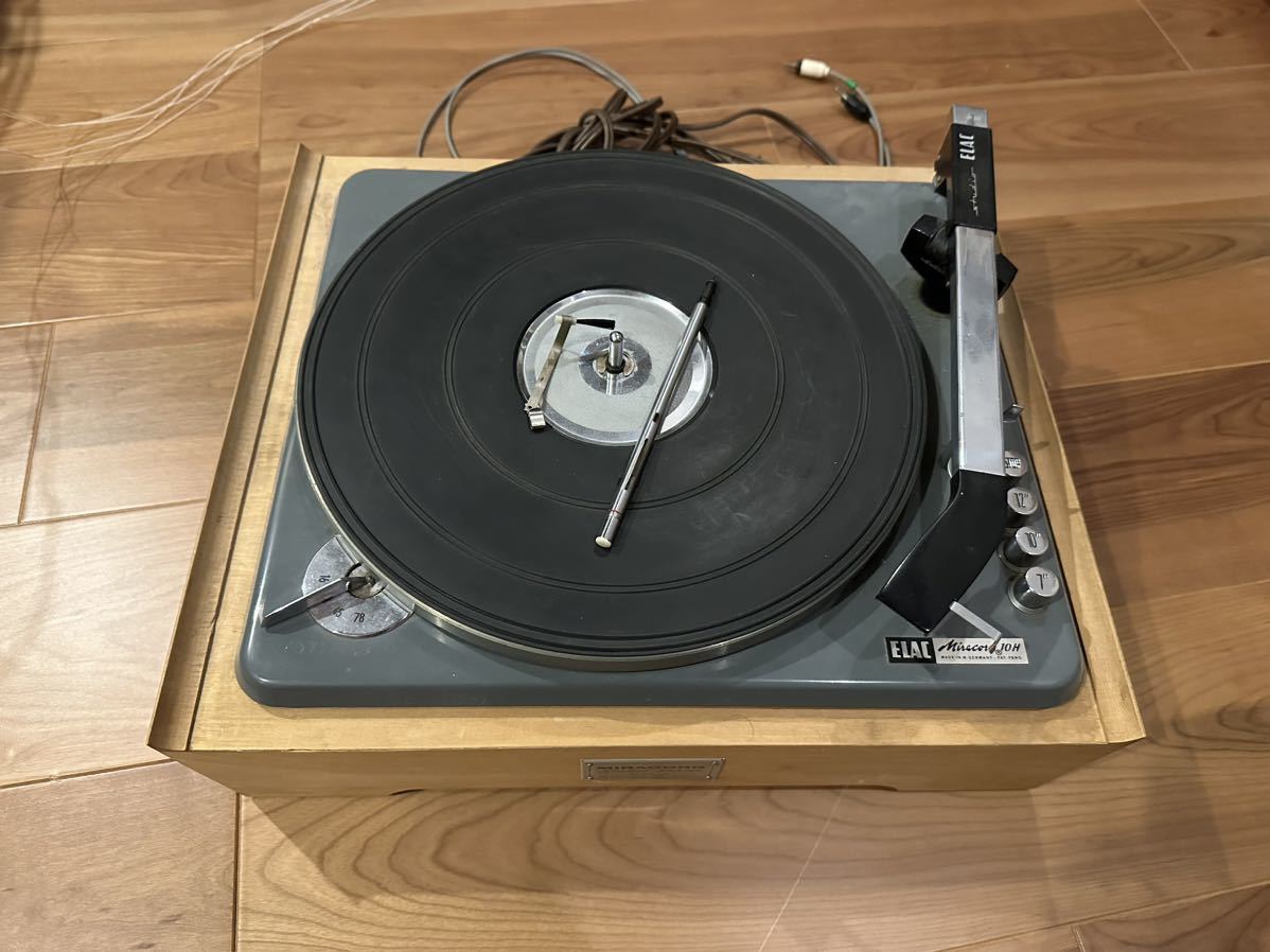 ヤフオク! -「エラック elac」(本体) (ターンテーブル)の落札相場