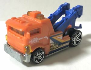 レア 2019 Heavy Hitcher Towing Truck ヘビー ヒッチャー 牽引 ギミック レッカー トラック Ryu Asada リュウ アサダ Orange オレンジ