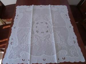  hand embroidery tablecloth #258