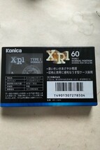 コニカ Konica XR1 60 新品未開封 ノーマル カセットテープ dcc DAT CT 8トラ_画像3