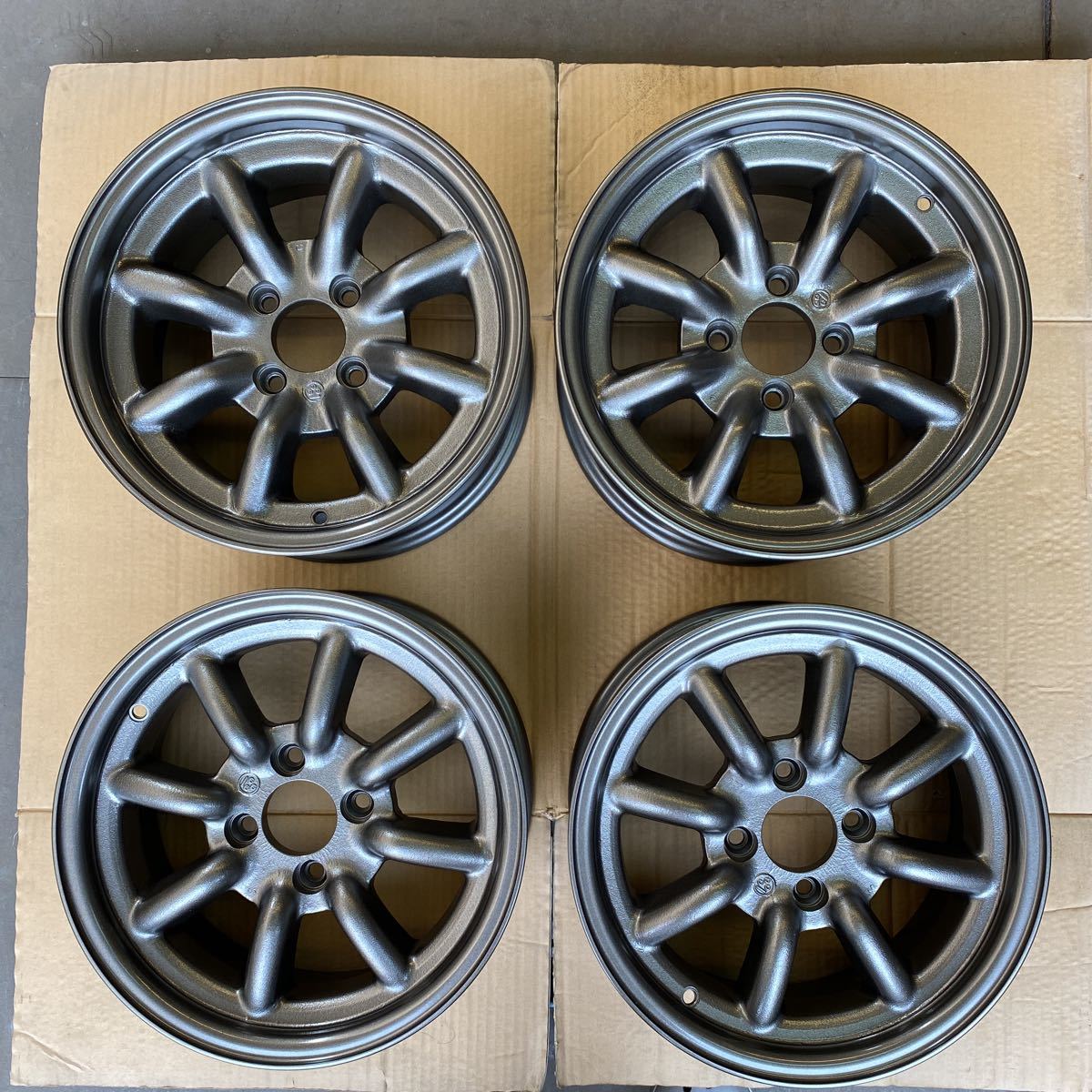 新規出店 【スピードスター】ワタナベ 8スポーク 6.5J14インチ
