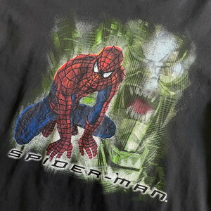 00年代 SPIDER-MAN スパイダーマン グリーンゴブリン ムービー プリントTシャツ メンズM相当