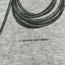 90年代 rel.e.vant.products 農耕具 アート オールオーバープリント Tシャツ メンズL_画像4