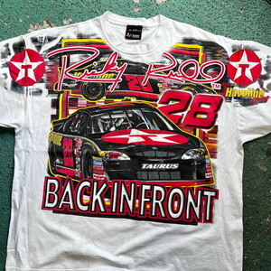 ビッグサイズ 90年代 NASCAR RICKY RUDD レーシングカー オーバープリント レーシングTシャツ メンズ2XL