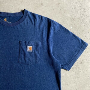 Carhartt カーハート 企業ロゴプリント ポケットTシャツ メンズL バックプリント