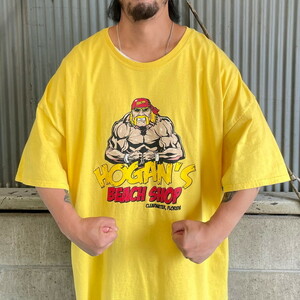 スーパービッグサイズ hogan's beach shop 企業 プリントTシャツ メンズ4XL