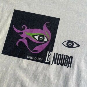 00年代 CIRQUE DE SOLEIL LA NOUBA MARCHING BAND シルク・ド・ソレイユ カレッジ プリントTシャツ メンズL相当