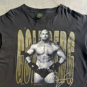 ビッグサイズ 90年代 USA製 WCW BILL GOLDBERG プロレスラー プリント Tシャツ メンズ2XL