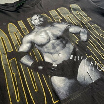 ビッグサイズ 90年代 USA製 WCW BILL GOLDBERG プロレスラー プリント Tシャツ メンズ2XL_画像3