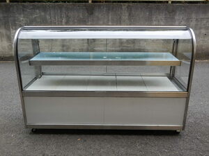 [ tree frame * business office stop ]RS0123NA*2007 year made *OHGU-S-1500B* large .* cake showcase W1500*100V*CEK3