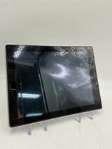 ☆1951 media tablet MMT-1001 タブレット 9.7インチ シルバーカラー ジャンク 通電のみ確認済み_画像2
