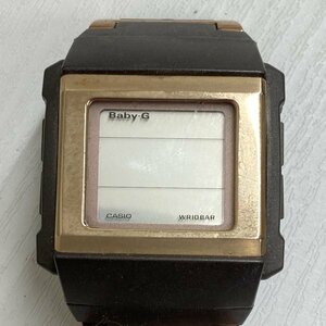 G0501 CASIO カシオ Baby-G 腕時計 BC-2000 ブラック 黒×ゴールド スクエア 不動　レディースウォッチ　メンズウォッチ