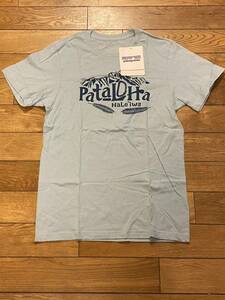 新品タグ付き ハワイ限定 Patagonia パタゴニア メンズ 半袖Tシャツ パタロハ pataloha XSサイズ ブルー