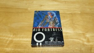 ★FC「エアーフォートレス(AIR FORTRESS)」箱・取説・ハガキ付き/HALKEN/ファミコン/FAMILY COMPUTER/ACTSTG/アクション/レトロゲーム★