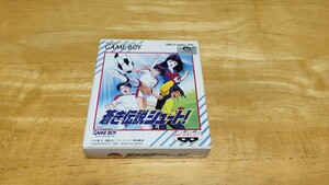 ★GB「蒼き伝説シュート！」箱・取説・ハガキ付き/BANPRESTO/GAMEBOY/ゲームボーイ/SLG/サッカーシミュレーション/レトロゲーム★