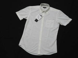 ブラックレーベル クレストブリッジ 高級半袖ボタンダウンシャツ S 19,800円 白