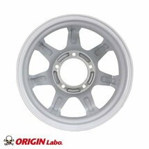 ★ORIGIN MUD-SR7★16x5.5J 139.7/5H +20 シャインホワイト 【4本セット】★ジムニー 専用アルミホイール（MUD-SR7-JP20-SWH )_画像5