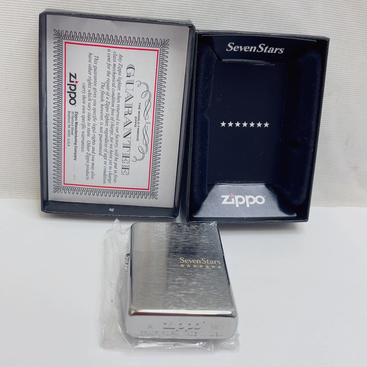 オンライン限定商品】 セブンスター 2002年 記念ジッポー 全2種セット