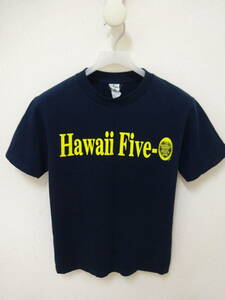 HAWAII FIVE-O x ALSTYLE 丸首半袖Tシャツ BOOK'EM DANNO! ブラック 黒 メンズ S ハワイ ファイブオー アルスタイル ヴィンテージ